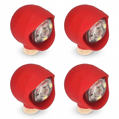 Şimşek McQueen Terlik İçin 4'lü LED Farlar