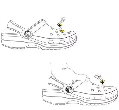Şimşek McQueen Terlik İçin 4'lü LED Farlar